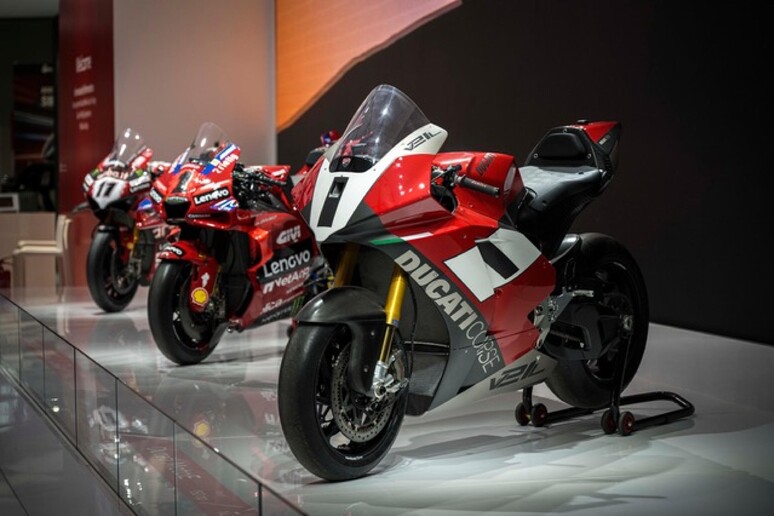 Ducati ad Eicma 2024 tra storia e novità © ANSA/Web