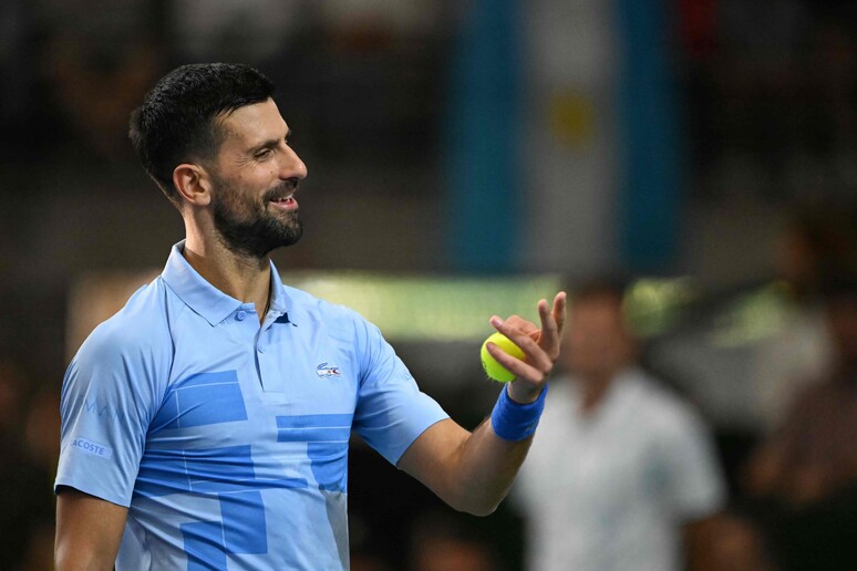 Djokovic © ANSA/AFP