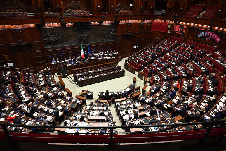 L 'Aula di Monte Citorio - RIPRODUZIONE RISERVATA