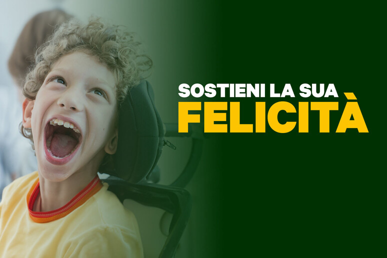 La campagna Sostieni la sua felicità Dynamo® (Fonte: Dynamocamp.org) -     RIPRODUZIONE RISERVATA