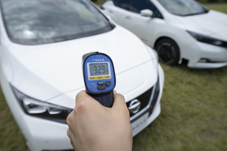 Nissan lavora alla vernice refrigerante - RIPRODUZIONE RISERVATA