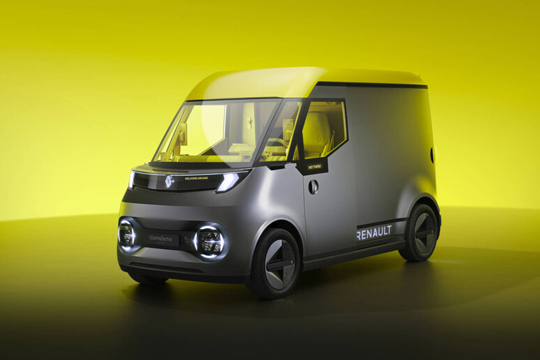 Renault Estafette Concept, il van elettrico per l 'ultimo miglio - RIPRODUZIONE RISERVATA