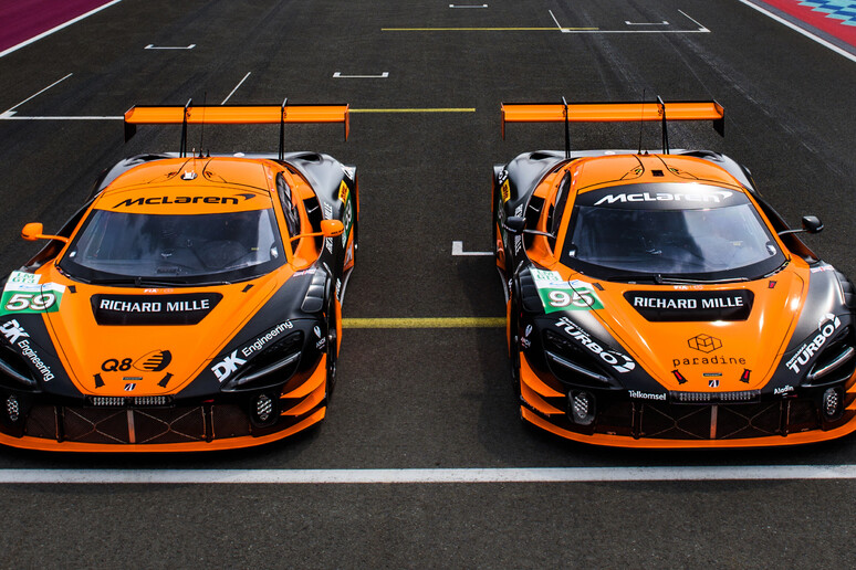 Wec, look papaya per le McLaren 720 S LMGT3 Evo - RIPRODUZIONE RISERVATA