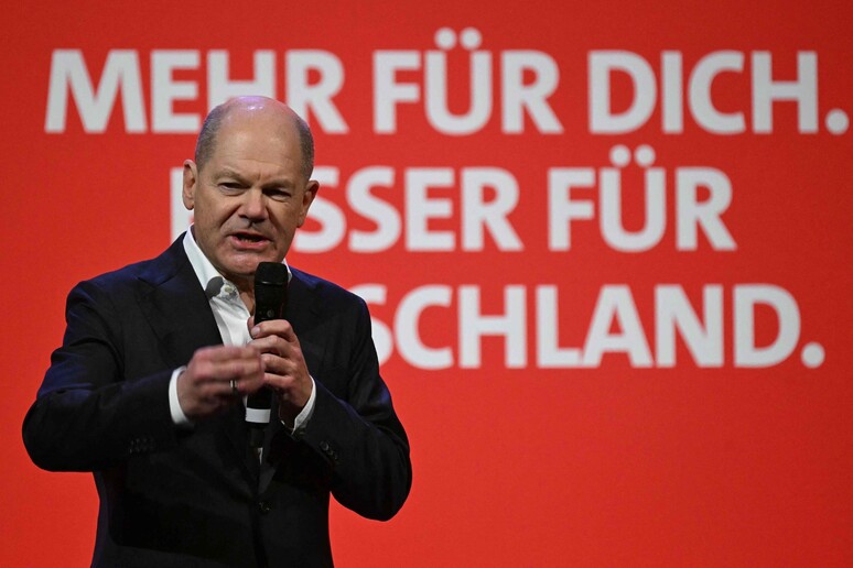 Olaf Scholz © ANSA/AFP