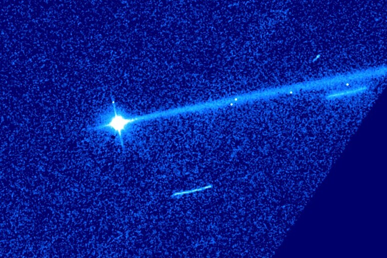 La missione Dart della Nasa ha colpito l’asteroide Dimorphos&nbsp;il 26 settembre 2022 (fonte:&nbsp;NASA/ESA/STScI) - RIPRODUZIONE RISERVATA