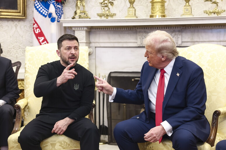 Trump e Zelensky - RIPRODUZIONE RISERVATA